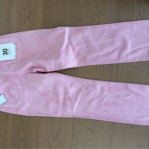 Re/Done High Rise Pink Women's Jeans